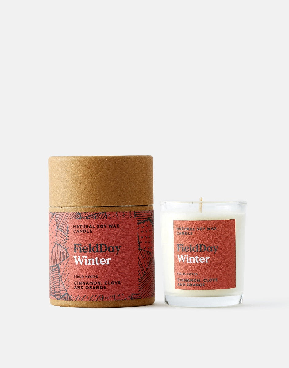 Small Winter Candle - Field Day